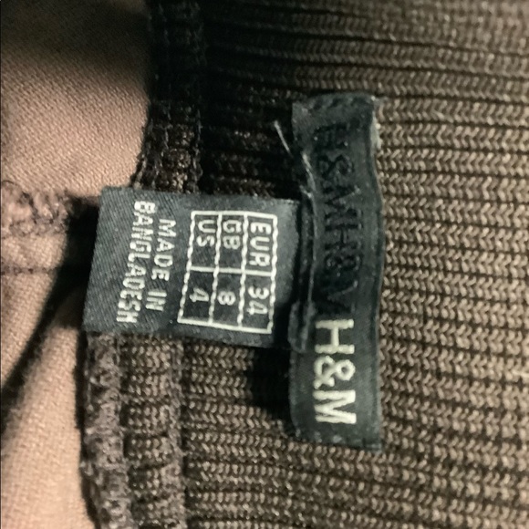 H&M velour elastic waist drawstring ankles sweats - Picture 7 of 7